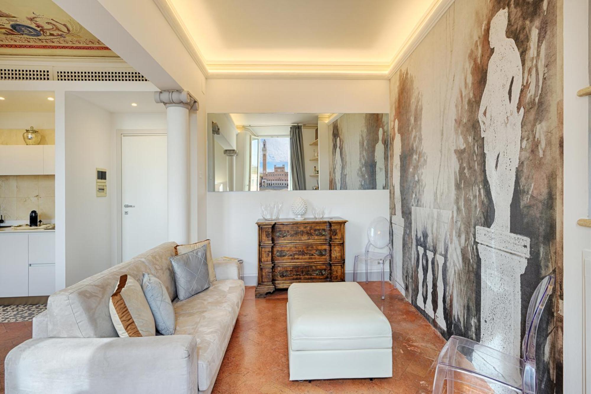 شقة Palazzo Lenzi سيينا المظهر الخارجي الصورة